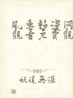 风车动漫网在线观看免费观看