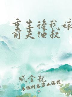 重生后我嫁给了前夫他叔