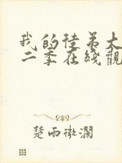 我的徒弟大反派二季在线观看