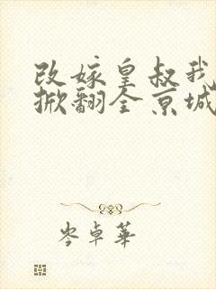 改嫁皇叔我虐渣掀翻全京城柳清歌