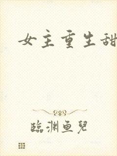 女主重生甜宠文