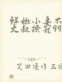 鲜嫩小妻不乖,大叔撩宠99次小说