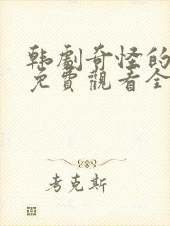 韩剧奇怪的搭档免费观看全集高清