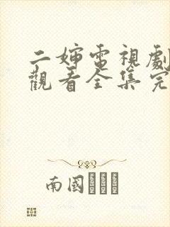 二婶电视剧免费观看全集完整版