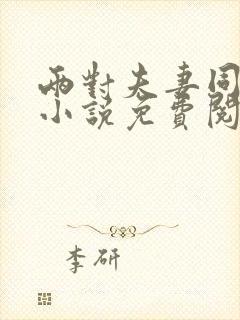 两对夫妻同居的小说免费阅读