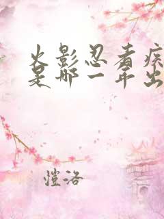 火影忍者疾风传是哪一年出的