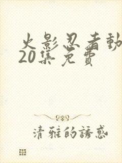 火影忍者动画720集免费