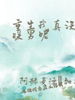 重生我真没想当暖男呢