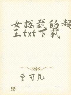 女总裁的超级兵王txt下载