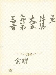 三年大片免费观看第五集