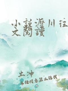 小说沥川往事全文阅读