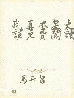 我真不是大佬小说免费阅读