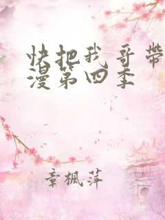 快把我哥带走动漫第四季