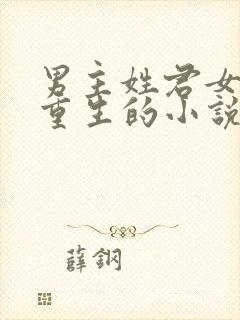 男主姓君女主是重生的小说