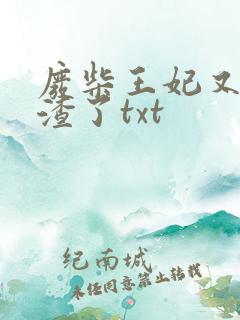 废柴王妃又在虐渣了txt