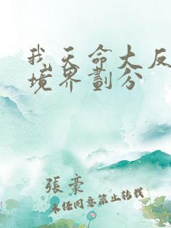 我天命大反派的境界划分