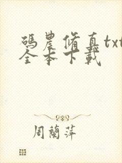 码农修真txt全本下载