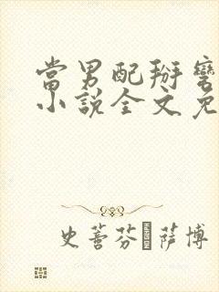 当男配掰弯男主小说全文免费阅读