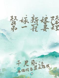 替嫁新娘陆总的第一宠妻短剧