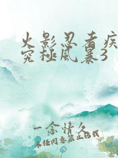 火影忍者疾风传究极风暴3