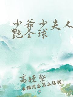 少爷少夫人她惊艳全球