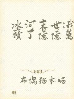 冰河末世:我囤积了亿亿万物资全