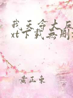 我天命大反派txt下载无删减