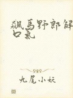 飙马野郎解说一口气