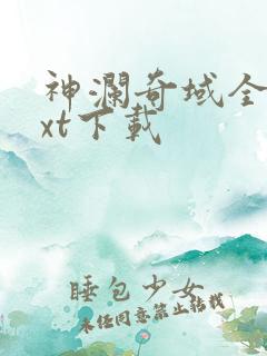 神澜奇域全本txt下载