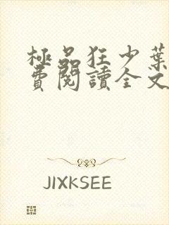 极品狂少叶凡免费阅读全文