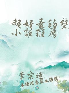 超好看的双男主小说推荐