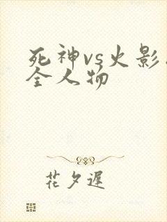 死神vs火影版全人物