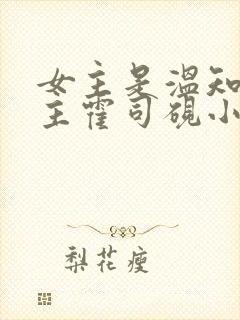 女主是温知羽男主霍司砚小说