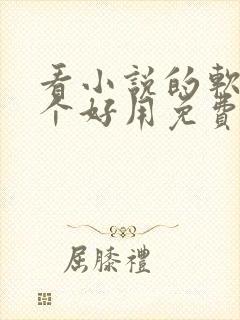 看小说的软件哪个好用免费