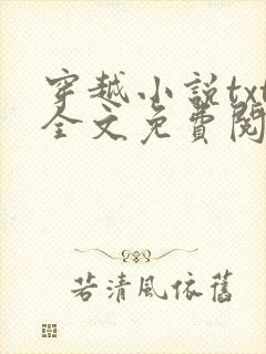 穿越小说txt全文免费阅读全文下载