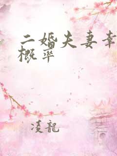 二婚夫妻幸福的概率