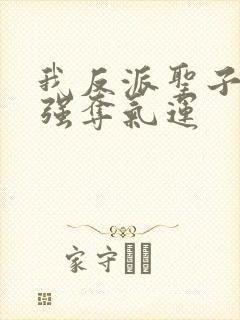 我反派圣子开局强夺气运