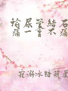 输尿管结石一会痛一会不痛怎么回事