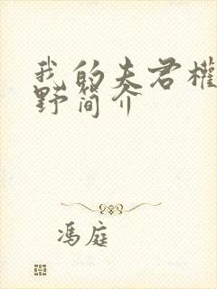 我的夫君权倾朝野简介