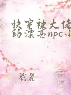 快穿被大佬觊觎的漂亮npc小说阅读