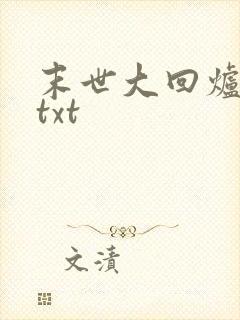 末世大回炉全本txt