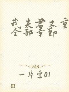 我夫君又重生了全部章节