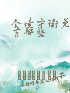 全境守卫兑换码有哪些