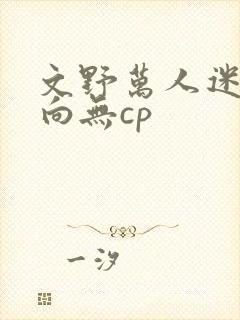 文野万人迷男主向无cp