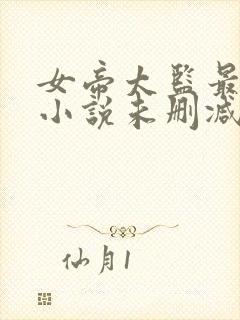 女帝太监最风流小说未删减