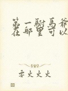 第一驸马爷短剧在哪里可以看