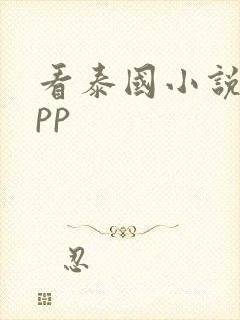 看泰国小说的app