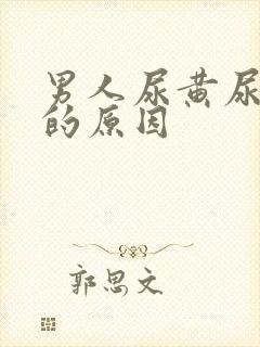 男人尿黄尿味骚的原因