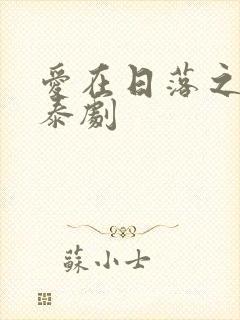 爱在日落之前 泰剧