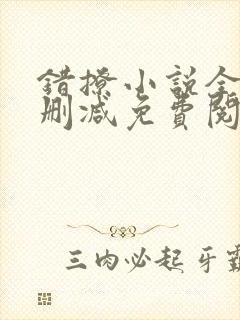 错撩小说全文无删减免费阅读